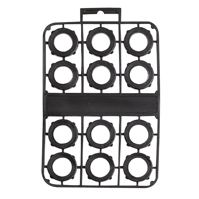 Landscapers Select GM2073L Hose Washer, 5/8 in ID, 31/32 in OD, 3.1 mm Thick, PVC, Black