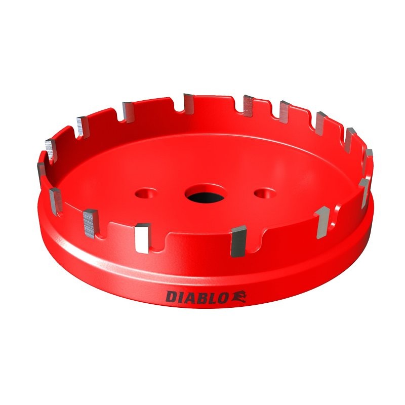 Diablo Steel Demon DHS3500CF Hole Cutter, 3-1/2 in Dia, Carbide Cutting Edge