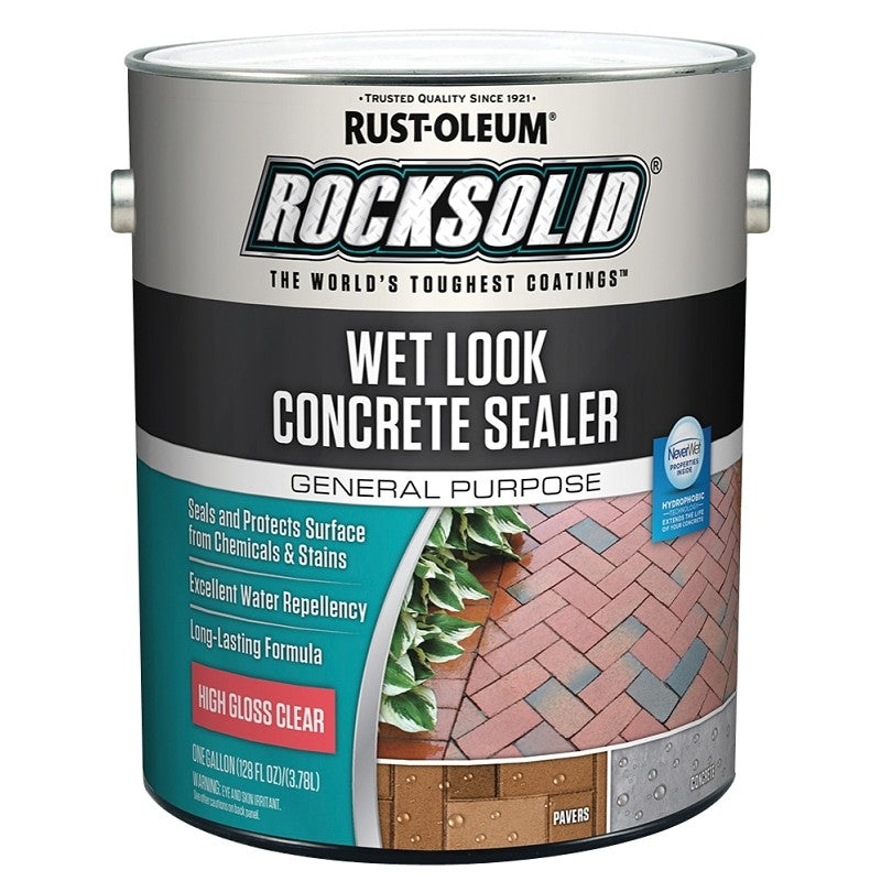 Rust-Oleum 317927 Concrete Sealer, Clear, Liquid, 1 gal (Pack of 2)