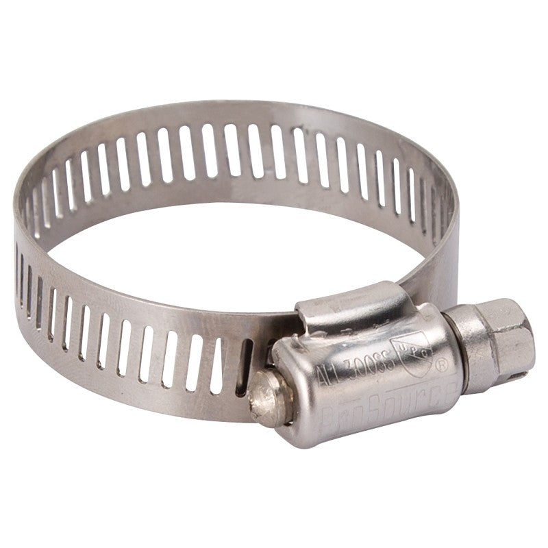 ProSource HCRSS20 Interlocked Hose Clamp, Stainless Steel, Stainless Steel (Pack of 10)