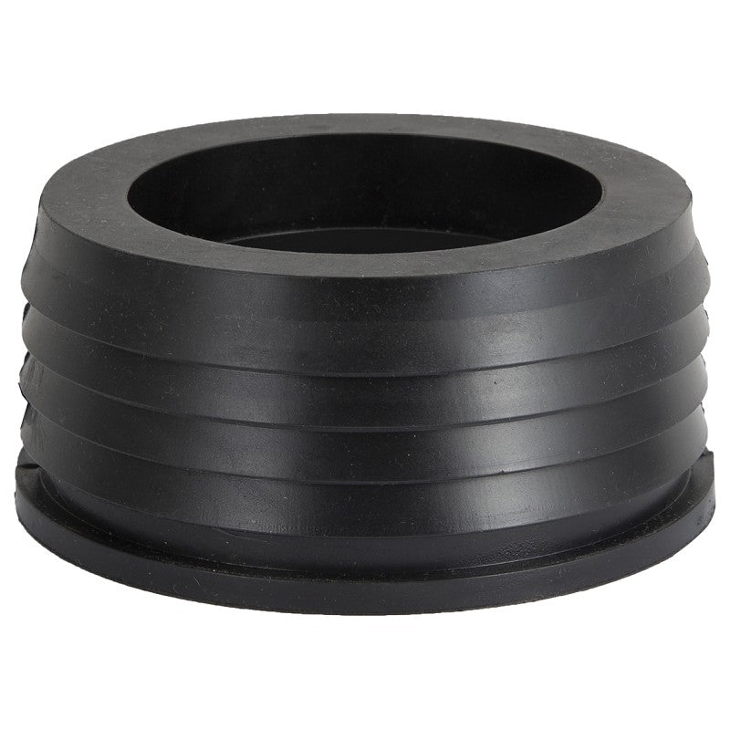 ProSource 44U-305 Hub Donut, 4 x 3 in, PVC, Black