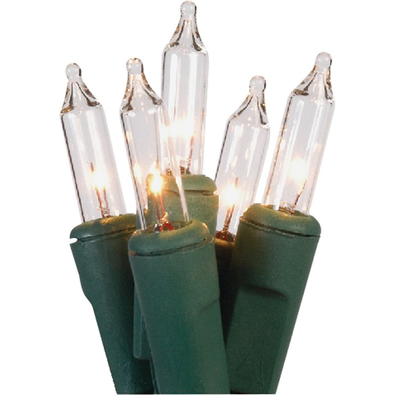 Hometown Holidays 07521 Mini String Light Set, 25-Lamp, LED Lamp (Pack of 24)