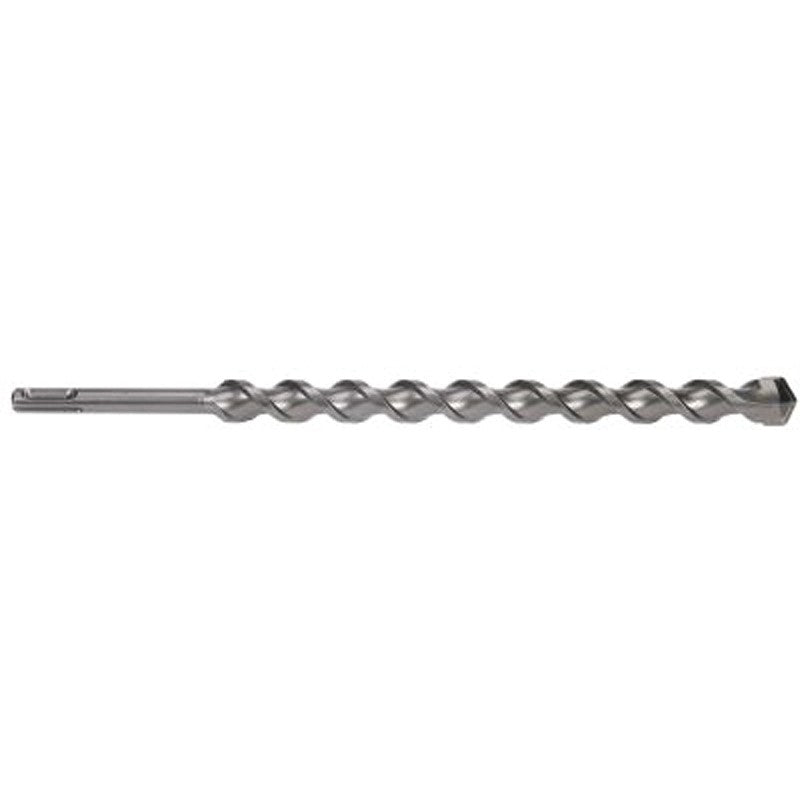 Irwin 322048 Hammer Drill Bit, 3/4 in Dia, 12 in OAL, Twist Flute, 1-Flute, 2 in Dia Shank, SDS Plus Shank