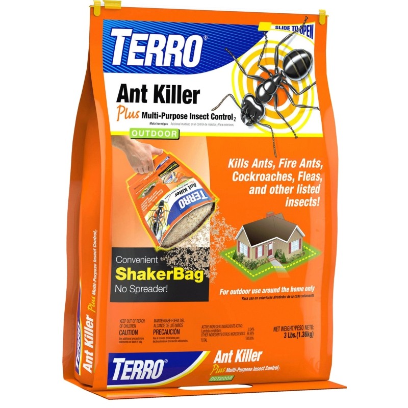 Terro T901-6 Ant Killer Plus, Granular, 3 lb, Bag