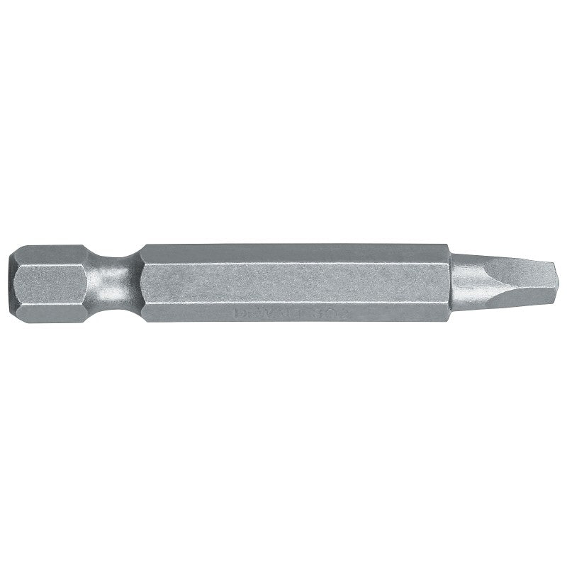 DEWALT DW2212B Power Bit, #2 Drive, Square Recess Drive, 1/4 in Shank, Hex Shank, 2 in L, Tool Steel (Pack of 100)