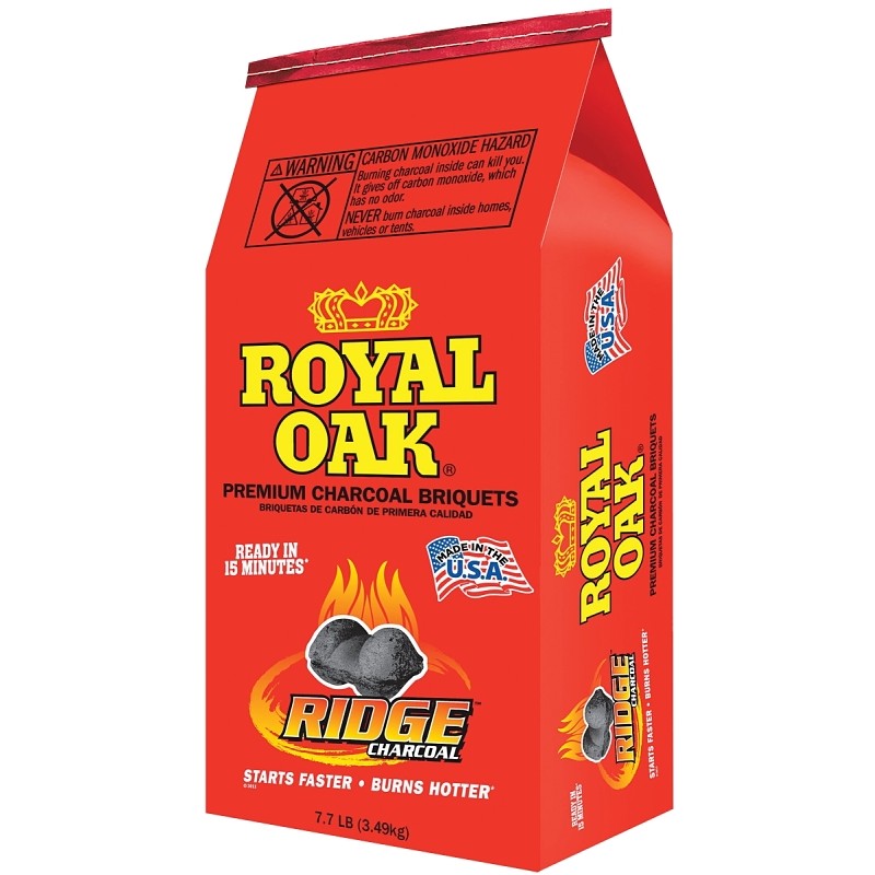 Royal Oak 192-294-107 Charcoal Briquette, 7.7 lb Bag