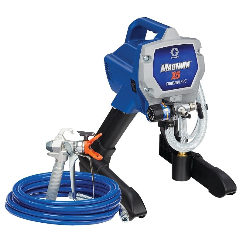 Graco 262800 Electric TrueAirless Sprayer, 0.5 hp, 75 ft Maximum Hose L Hose, 0.009, 0.011, 0.013, 0.015 (in) Compatible Tip Sizes, 0.27 gpm, 3000 psi