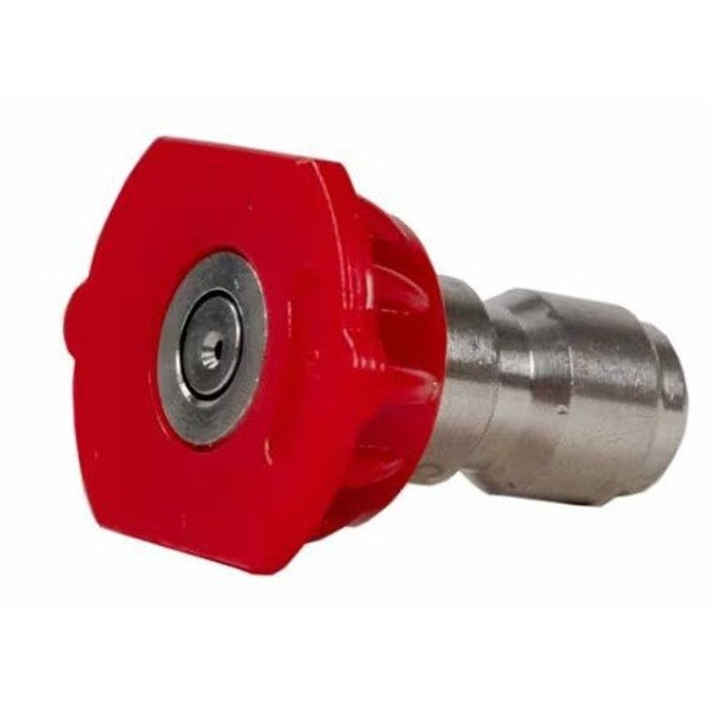 Forney 75162 High-Pressure Nozzle, 0 deg Angle, Stainless Steel