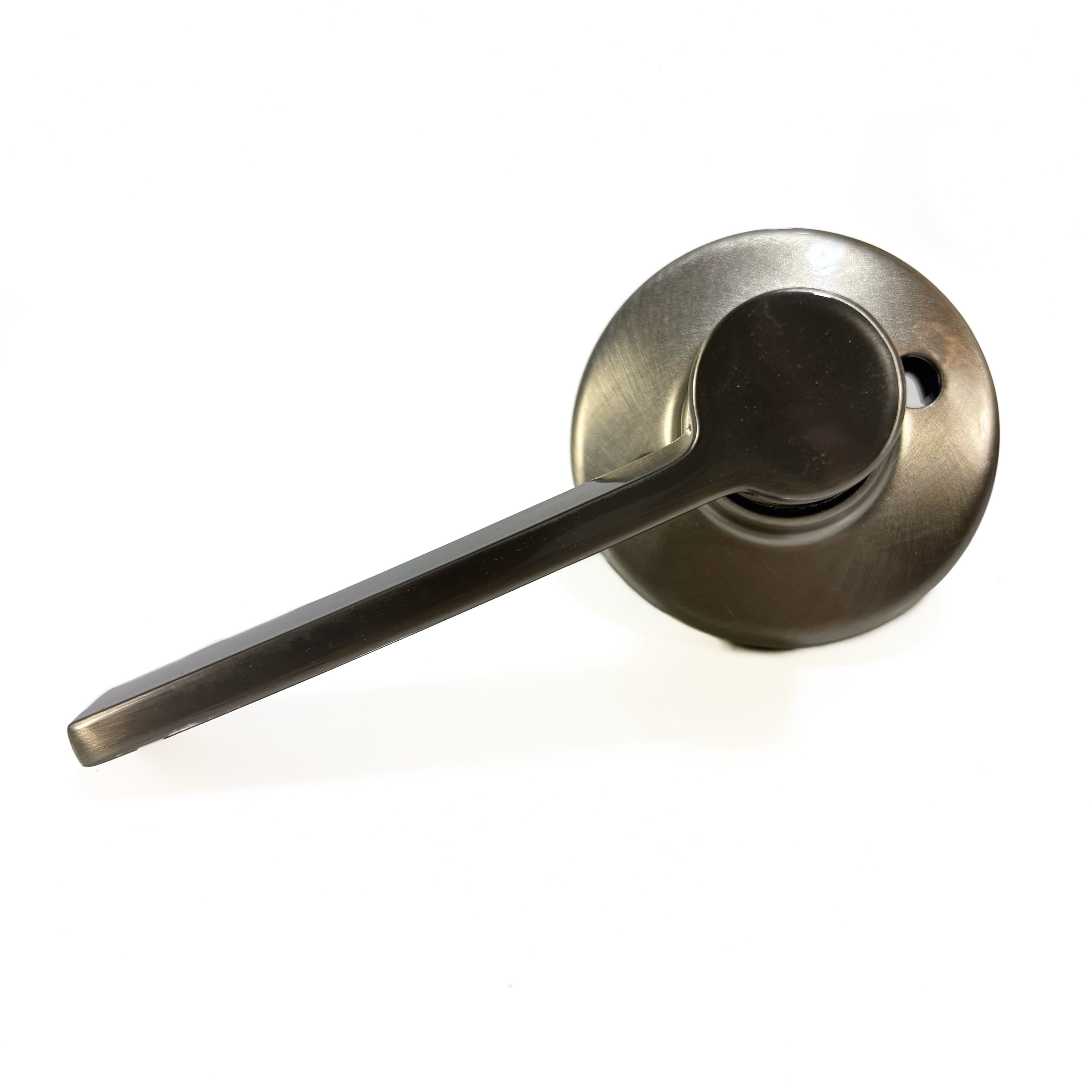 Complete Amador Handleset Ladera Lever Interior Smartkey Satin Nickel Single Cylinder (POS)