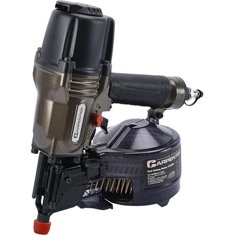 Carpenter Air Tools CCN65 Coil Siding Nailer, 250 Magazine, Coil Collation, 1-1/2 to 2-1/2 in Fastener