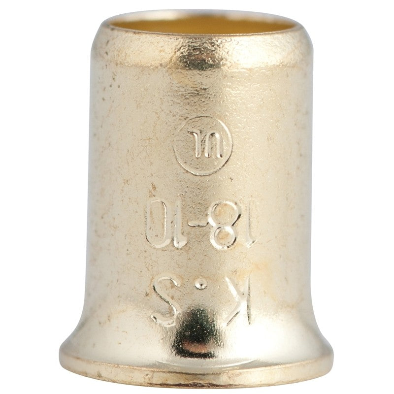 Gardner Bender 10-410C Crimp Connector, 10 to 18 AWG Wire, Steel Contact, Silver, 100/CD