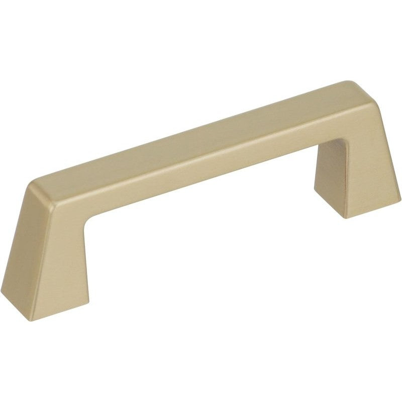 Amerock Blackrock BP55275BBZ Cabinet Pull, 3-3/4 in L Handle, 1-1/16 in Projection, Zinc, Golden Champagne