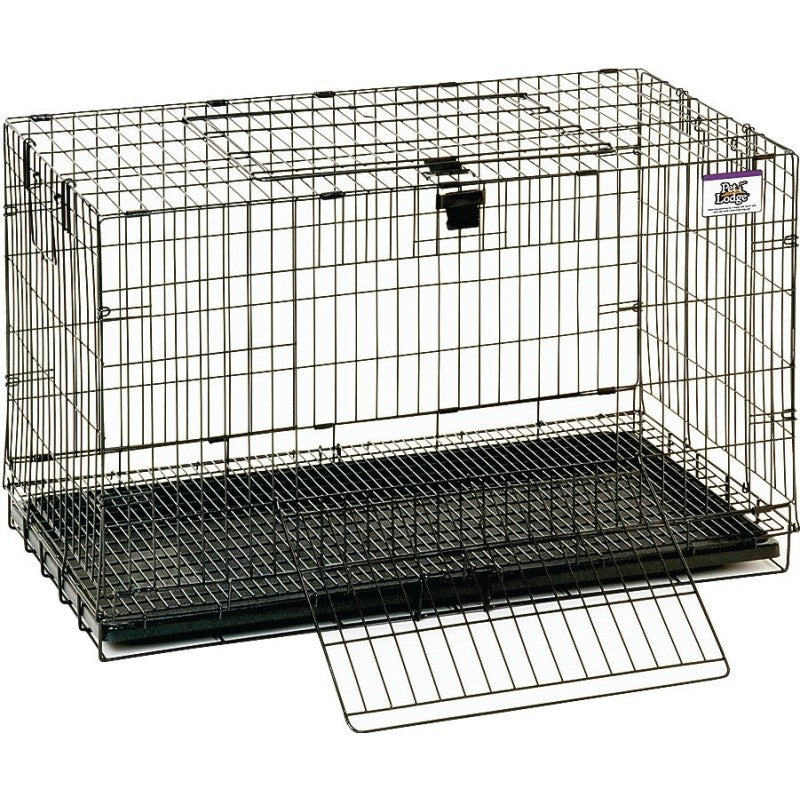 Pet Lodge 150910 Rabbit Cage, 17 in W, 31 in D, 20 in H, Metal/Plastic