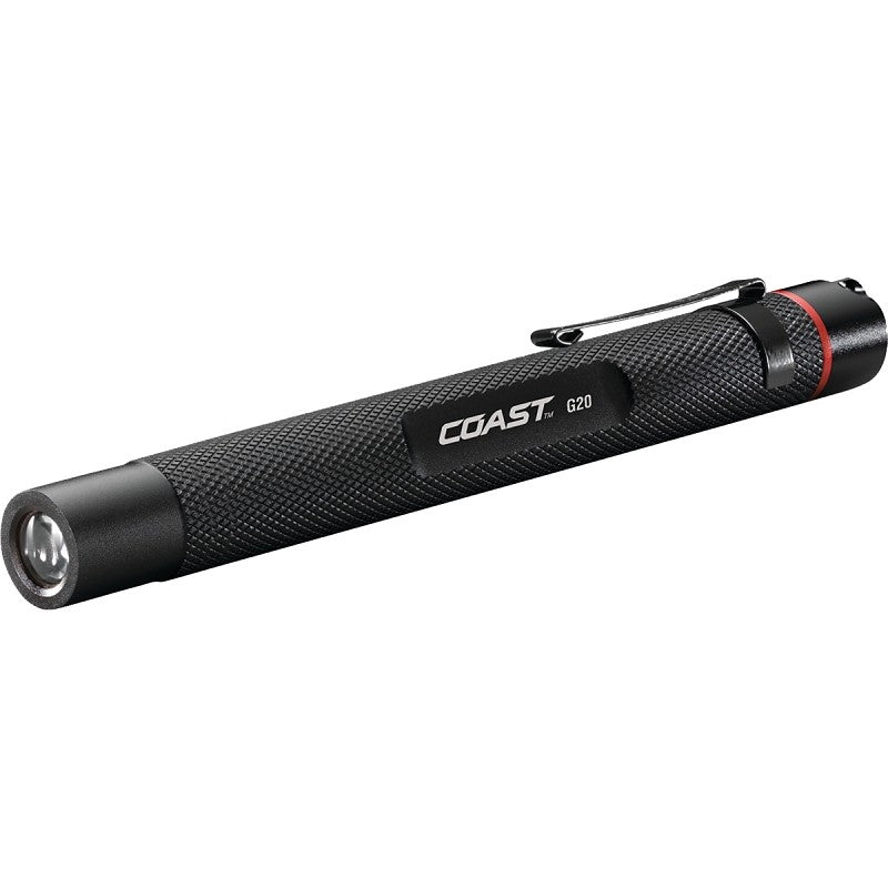 Coast TT7817CP Flashlight, AAA Battery, Alkaline Battery, LED Lamp, 36 Lumens, Inspection Beam, 22 m Beam Distance
