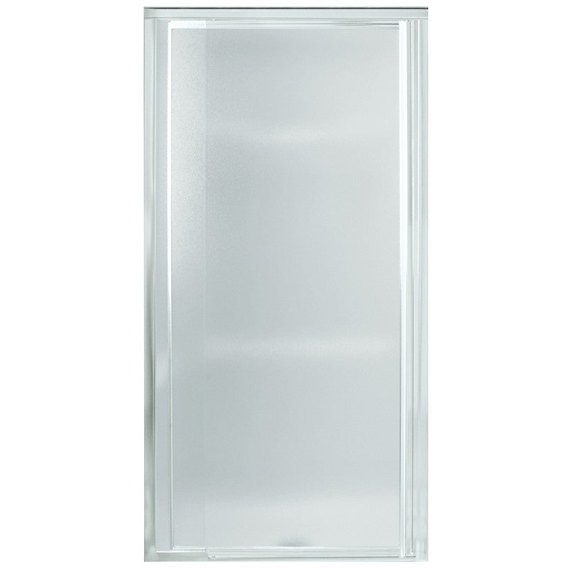 Sterling 1500D-36S Shower Door, Textured Glass, Framed Frame, Aluminum Frame