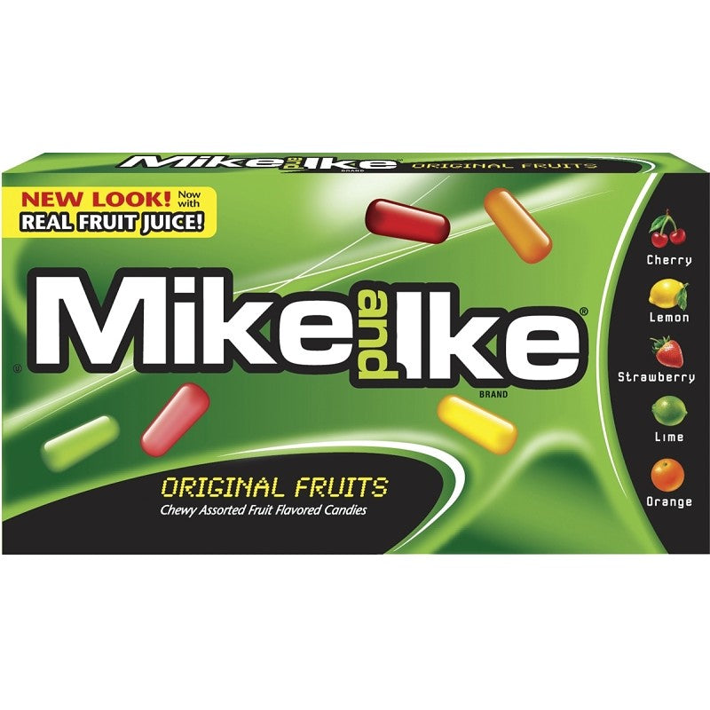Mike and Ike Original Fruit Candies (Pack of 12)
