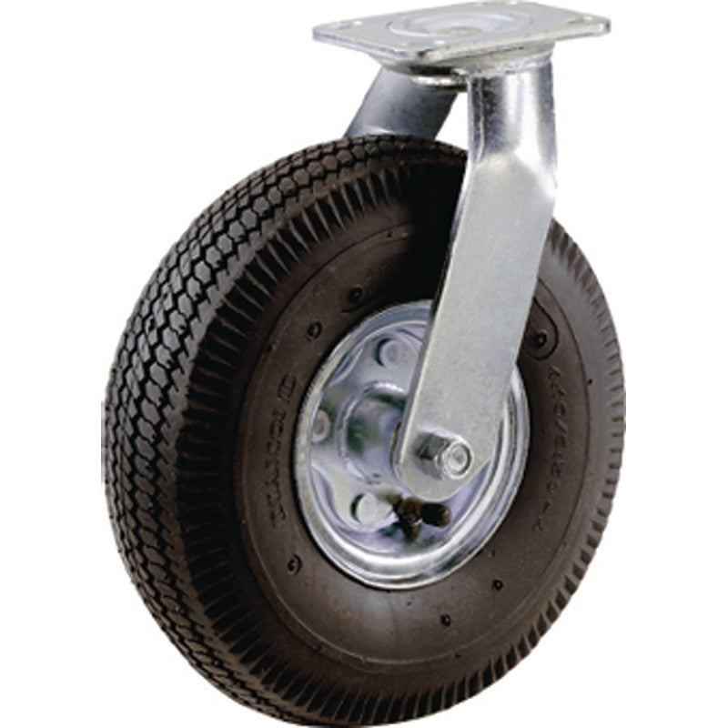 Shepherd Hardware 9794 Swivel Caster, 8 in Dia Wheel, 1-3/4 in W Wheel, 220 lb