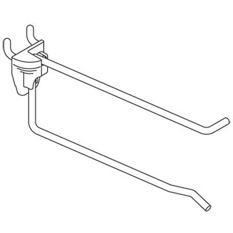 Southern Imperial R33-4X25SCN Scanning Drop Hook, 4 in L Dimensions, Galvanized (Pack of 50)