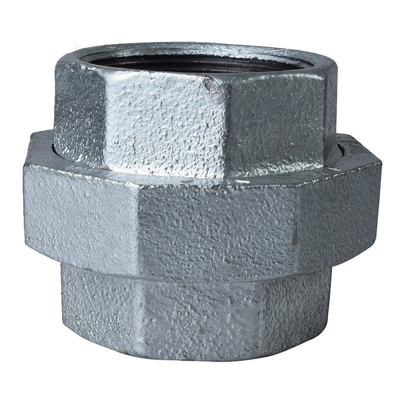 ProSource 34B-2G Pipe Union, 2 in, Threaded, Malleable Iron, 40 Schedule, 300 psi Pressure