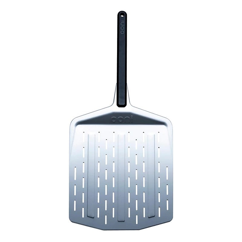 Ooni UU-P06500 Perforated Pizza Peel, 27.5 x 14 x 1.18 in Dimensions, Aluminum Blade, Dishwasher Safe: No