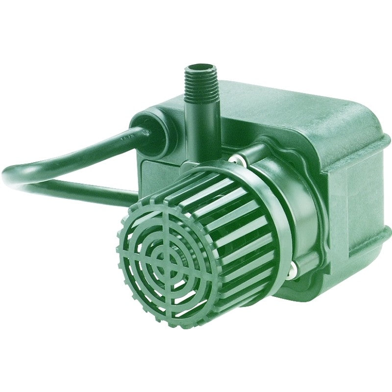 Little Giant 566608 Direct Drive Pump, 0.6 A, 115 V, 1/4 in Connection, 1 ft Max Head, 170 gph