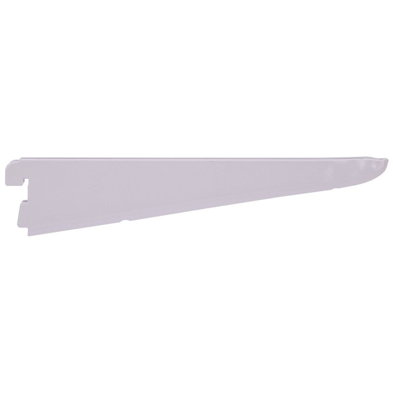 ProSource 25206PHL-PS Dual Track Shelf Bracket, 132 lb/Pair, 9 in L, 2 in H, Steel, White (Pack of 20)