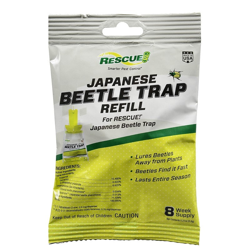 Rescue JBTR-DB12 Japanese Beetle Trap Refill, Cartridge