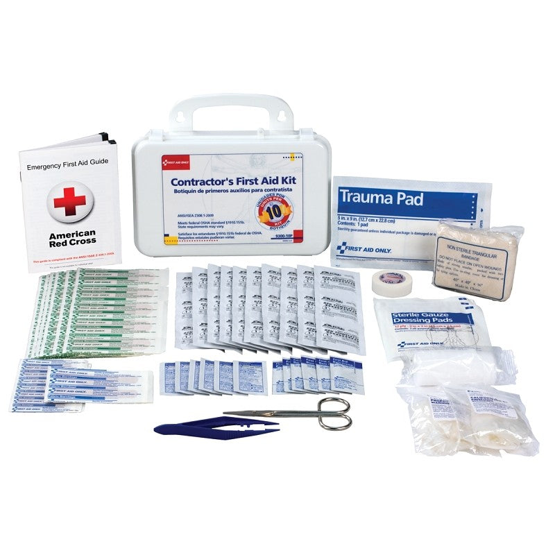 First Aid Only 9301-25P First Aid Kit, 178-Piece