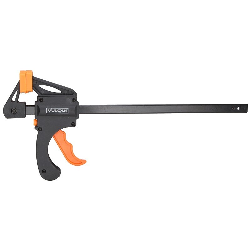 Vulcan JL-QBC-212 Bar Clamp, 12 in Max Opening Size, 2-1/2 in D Throat, Nylon Body