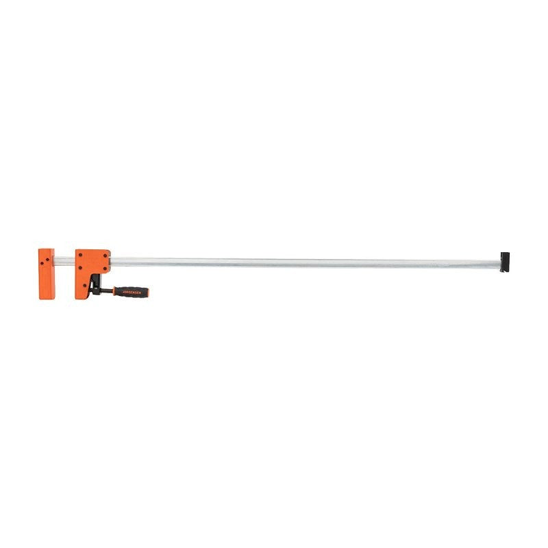Jorgensen 8048 Jaw Bar Clamp, 1500 lb, 48 in Max Opening Size, 3-7/8 in D Throat, Plastic/Steel Body