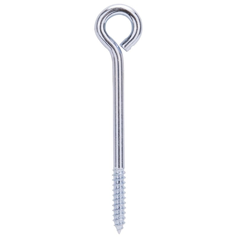 ProSource LR250 Lag Screw Eye, 7.8 mm Thread, Screw Thread, 1-1/2 in L Thread, 1-1/16 in Dia Eye, 186 lb Working Load (Pack of 10)