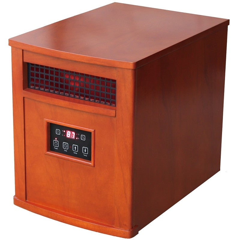 Comfort Glow QEH1500 Electric Heater, 15 A, 120 V, 1500 W, 5120 Btu, Dimensions : 18.7 in L x 13.2 in W x 17.6 in H