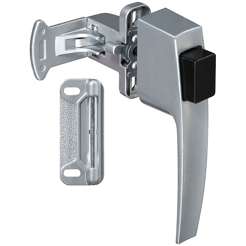National Hardware V1326 Series N178-400 Pushbutton Latch, 1-3/4 in Hole Spacing, Zinc, 5/8 to 2 in Thick Door