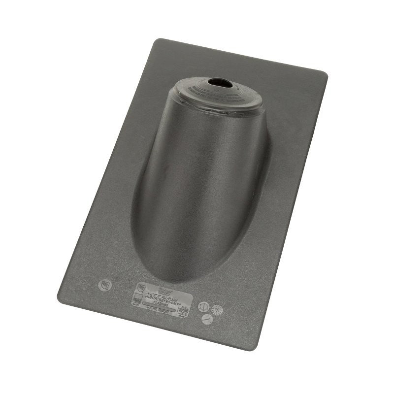 Hercules High-Rise Series 11930 Roof Flashing, 19 in OAL, 11 in OAW, Thermoplastic