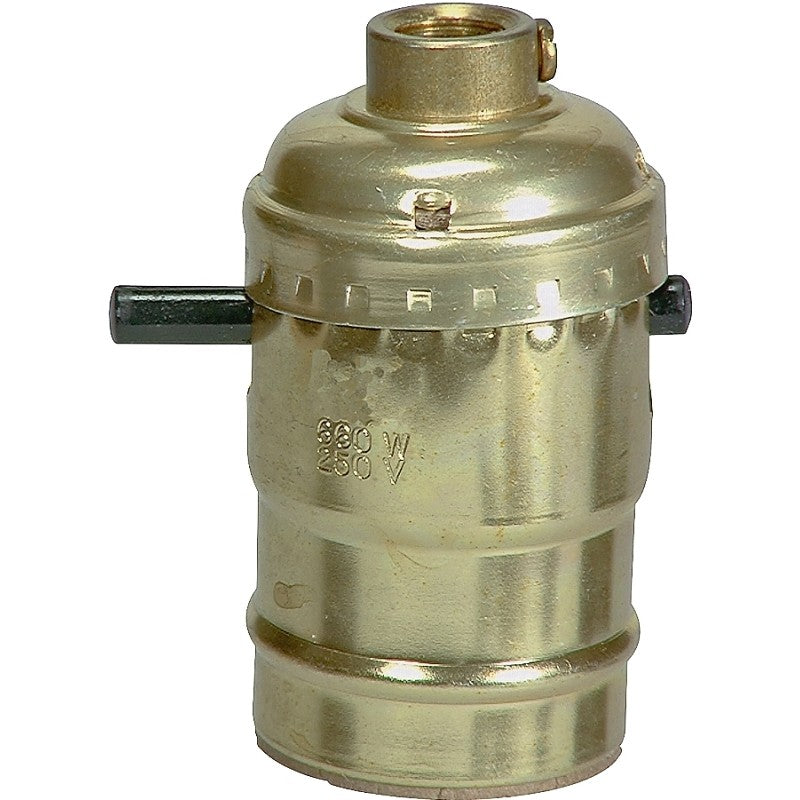 Eaton Wiring Devices 940ABD-BOX Lamp Holder, 250 VAC, 660 W, Brass