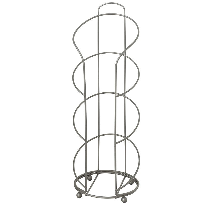 Zenna Home 7656NN Toilet Paper Reserve, Metal, Satin Nickel