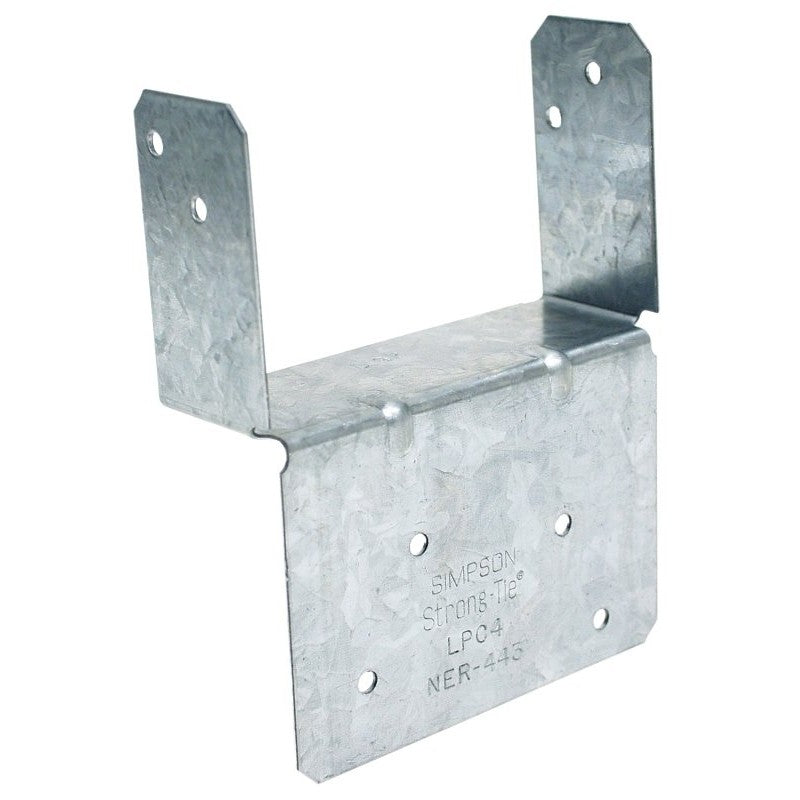 Simpson Strong-Tie LPC LPC4Z Light Post Cap, 4 x 4 in Post/Joist, Steel, ZMAX (Pack of 40)