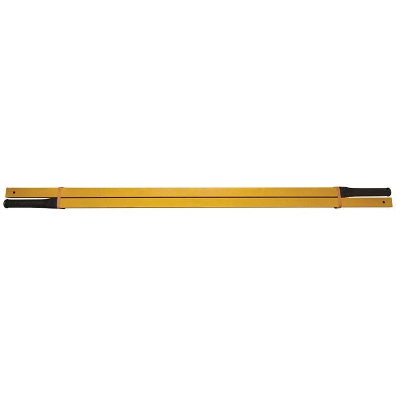 True Temper 002244VB Wheelbarrow Handle, 60 in L, Steel, Amber
