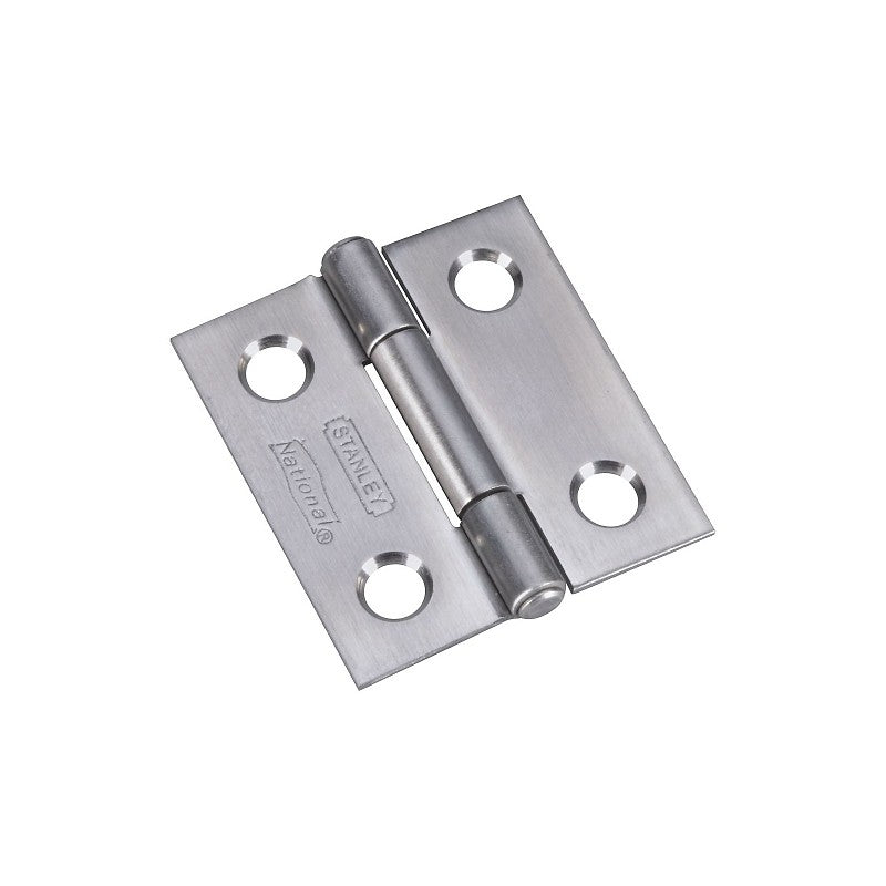 National Hardware N348-979 Narrow Hinge, 1-3/8 in L x 1-1/2 in W Dimensions, 0.106 in Dia Pin
