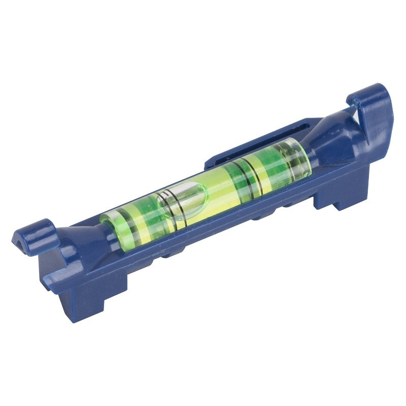 Vulcan LM001 Level Line, 3 in L, 1-Vial, Nonmagnetic, Plastic, Blue