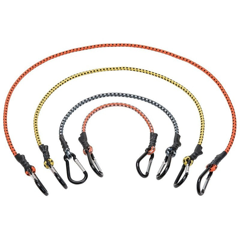 CARABINER BUNGEE CORD ASSORTED