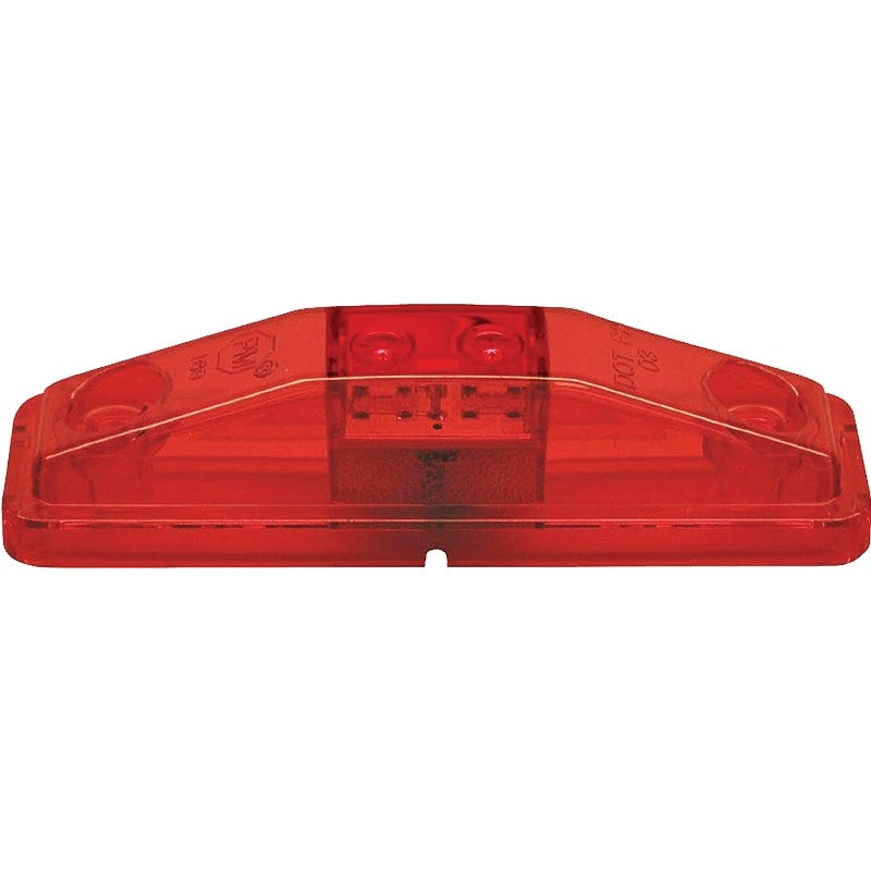PM V169KR Marker Light Kit, 9 to 16 V, LED Lamp, Red Lens, Surface Mounting