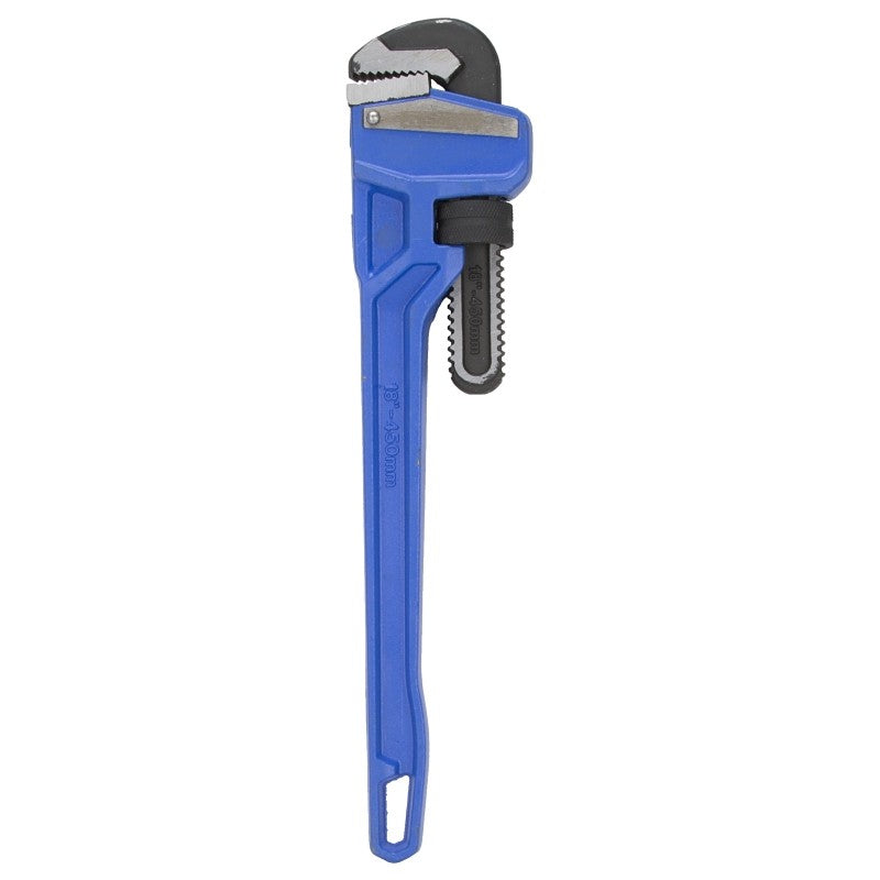 Vulcan JL40118 Pipe Wrench, 50 mm Jaw, 18 in L, Serrated Jaw, Die-Cast Carbon Steel, Powder-Coated, Heavy-Duty Handle
