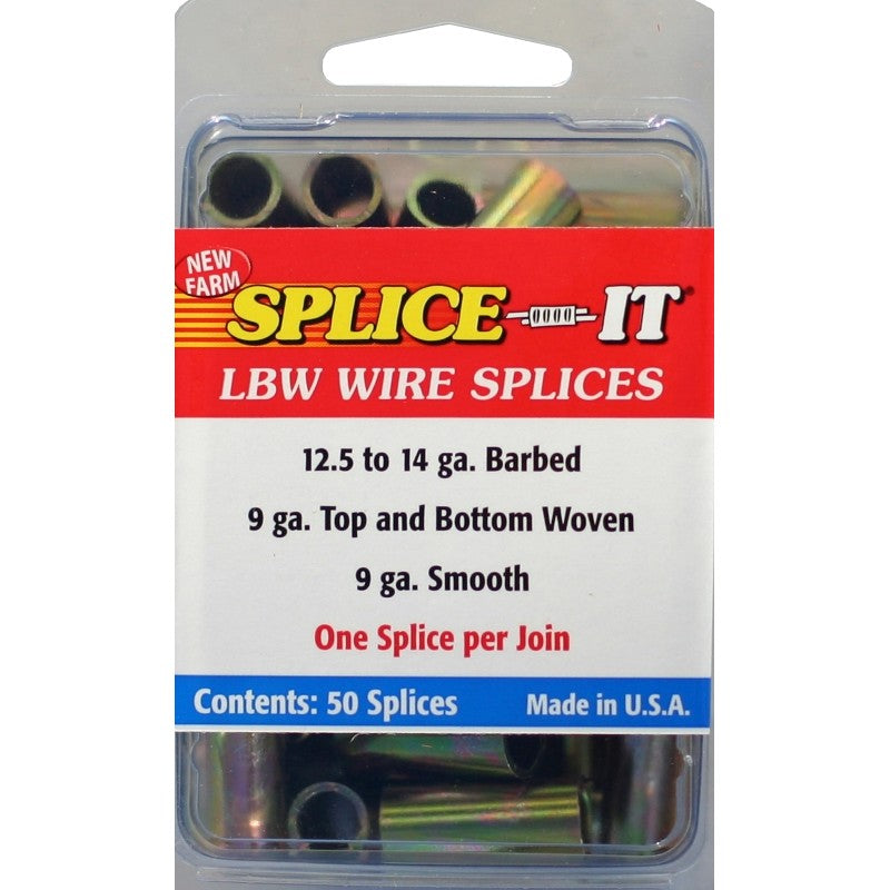 New Farm LBW5 Series Wire Splice, 4.3 in L Dimensions, Stainless Steel