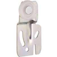 By-Passing Sliding Door Hangers 1/4 Inch Offset Zinc Plated Steel 2 Pack