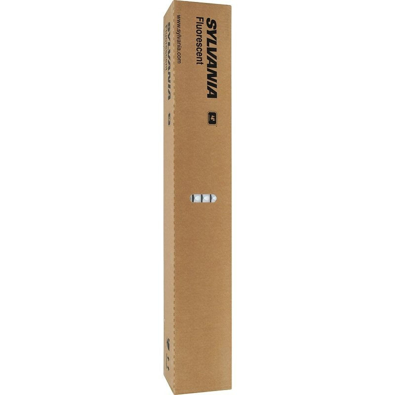 Sylvania 22179 Fluorescent Bulb, 28 W, T8 Lamp, Medium G13 Lamp Base, 2590 Lumens, 4100 K Color Temp, Daylight Light (Pack of 30)