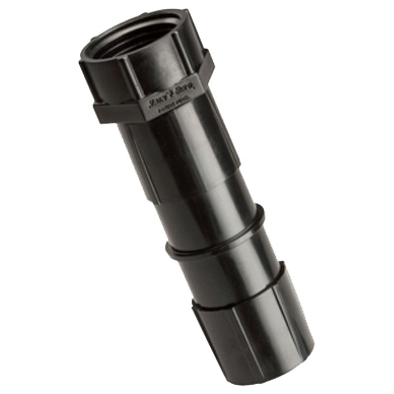 Rain Bird EF075FHTSM Hose Adapter, 3/4 in, FHT x Tube, Plastic, Black, For: 1/2 to 5/8 in Tubing
