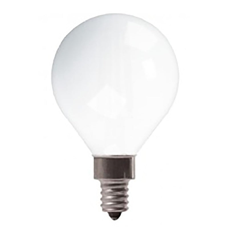 GE 25046 LED Bulb, Decorative, 350 Lumens, 4.5 W, G16 Lamp, 40 W Equivalent, E12 Lamp Base, Dimmable, Soft White