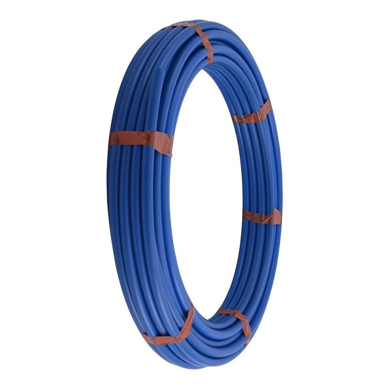 SharkBite UA60B100 Pipe, 1/2 in, 100 ft L, PEX-A, Polythethylene, Blue
