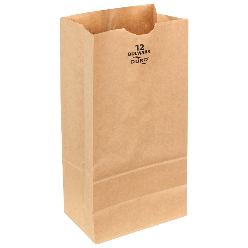 Duro Bag 71012 Series Heavy-Duty SOS Bag, 4-1/2 in W, 7-1/16 in L, Virgin Paper, Kraft